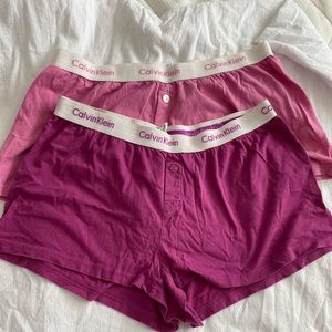 Calvin Klein PJ shorts